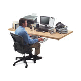 Fellowes® Office Suites Printer/Machine Stand, 21.25 x 18.06 x 5.25, Black/Silver (FEL8032601) Each