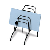 Fellowes® Wire Step File Jr., 6 Sections, DL to A5 Size Files, 4.38" x 6.5" x 7.75", Black (FEL72613) Each