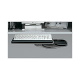 Fellowes® Adjustable Standard Keyboard Platform, 20.25w x 11.13d, Graphite/Black (FEL93841) Each