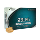 Alliance Rubber Sterling Rubber Bands, Size 30, 0.03" Gauge, Crepe, 1 lb Box, 1,500/Box (ALL24305) 1 Box