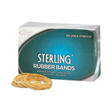 Alliance® Sterling Rubber Bands, Size 64, 0.03" Gauge, Crepe, 1 lb Box, 425/Box (ALL24645) 1 Box