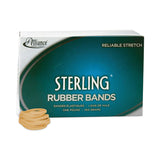Alliance Rubber Sterling Rubber Bands, Size 30, 0.03" Gauge, Crepe, 1 lb Box, 1,500/Box (ALL24305) 1 Box