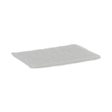 Boardwalk® Light Duty Scour Pad, White, 6 x 9, White, 20/Carton (BWK198) 20 Pads