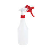Boardwalk® Trigger Sprayer 250, 8" Tube, Fits 16-24 oz Bottles, Red/White, 24/Carton (BWK09227) Case of 24