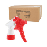 Boardwalk® Trigger Sprayer 250, 8" Tube, Fits 16-24 oz Bottles, Red/White, 24/Carton (BWK09227) Case of 24