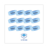 Boardwalk® Bowl Clip, Cotton Blossom Scent, Blue, 12/Box (BWKCLIPCBL) Box of 12