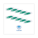Boardwalk® Curve Air Freshener, Cucumber Melon, Solid, Green, 10/Box (BWKCURVECME) Box of 10