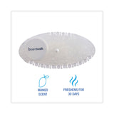 Boardwalk® Curve Air Freshener, Mango, Solid, Clear, 10/Box (BWKCURVEMAN) Box of 10