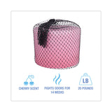 Boardwalk® 14-Week Super Block Deodorizer, 20 lb, Pink, Cherry (BWKG20) Each