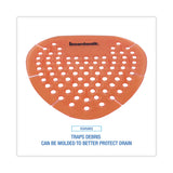 Boardwalk® Gem Urinal Screens, Mango Scent, Orange, 12/Box (BWKGEMMAN) Box of 12