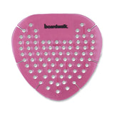 Boardwalk® Gem Urinal Screens, Spiced Apple Scent, Red, 12/Box (BWKGEMSAP) Box of 12