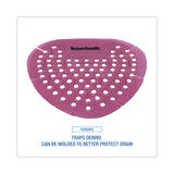 Boardwalk® Gem Urinal Screens, Spiced Apple Scent, Red, 12/Box (BWKGEMSAP) Box of 12