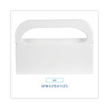 Boardwalk® Toilet Seat Cover Dispenser, 16 x 3 x 11.5, White, 2/Box (BWKKD100) Each
