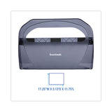 Boardwalk® Toilet Seat Cover Dispenser, 17.25 x 3.13 x 11.75, Smoke Black (BWKTS510SBBWEA) Each