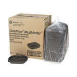 Pactiv Evergreen EarthChoice MealMaster Container, 16 oz, 8.13 x 6.5 x 1, Black, Plastic, 252/Carton (PCT0CN846160000) Case of 252