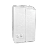 Pactiv Evergreen Meat Tray, #4D, 9.5 x 7 x 1.25, White, Foam, 500/Carton (PCT0TF104D10000) Case of 500