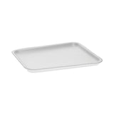 Pactiv Evergreen Supermarket Tray, #8S, 10 x 8 x 0.65, White, Foam, 500/Carton (PCT0TF108S00000) Case of 500