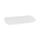 Pactiv Evergreen Supermarket Tray, #17, 8.3 x 4.8 x 0.65, White, Foam, 1,000/Carton (PCT0TF117S00000) Case of 1,000