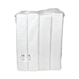 Pactiv Evergreen Supermarket Tray, #17, 8.3 x 4.8 x 0.65, White, Foam, 1,000/Carton (PCT0TF117S00000) Case of 1,000