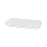 Pactiv Evergreen Supermarket Tray, #17, 8.3 x 4.8 x 0.65, White, Foam, 1,000/Carton (PCT0TF117S00000) Case of 1,000