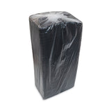 Pactiv Evergreen Supermarket Tray, #4D1, 9.5 x 7 x 1.25, Black, Foam, 500/Carton (PCT0TFB04D10000) Case of 500