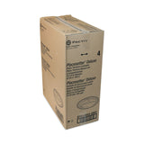 Pactiv Evergreen Placesetter Deluxe Laminated Foam Dinnerware, 3-Compartment Plate, 10.25" dia, White, 540/Carton (PCT0TK10044000Y) Case of 540