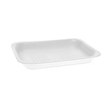 Pactiv Evergreen Meat Tray, #2, 8.38 x 5.88 x 1.21, White, Foam, 500/Carton (PCT51P102FS) Case of 500