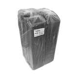 Pactiv Evergreen Supermarket Tray, #17S, 8.38 x 4.5 x 0.69, Black, Foam, 1,000/Carton (PCT51P917S) Each