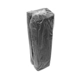 Pactiv Evergreen Supermarket Tray, #17S, 8.38 x 4.5 x 0.69, Black, Foam, 1,000/Carton (PCT51P917S) Each