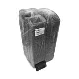 Pactiv Evergreen Supermarket Tray, #17S, 8.38 x 4.5 x 0.69, Black, Foam, 1,000/Carton (PCT51P917S) Each