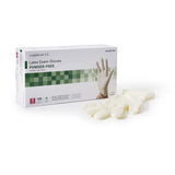 McKesson Confiderm® Exam Glove Small NonSterile Latex Standard Cuff Length Textured Fingertips Ivory Not Rated (921592_BX) 100/BX