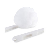 Boardwalk® Toilet Bowl Mop, 12" Handle, White (BWK00160EA) Each