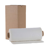Boardwalk® Industrial Drum Liners Rolls, 60 gal, 1.8 mil, 38 x 63, Clear, 1 Roll of 75 Bags (BWKD38633CL) Case of 75