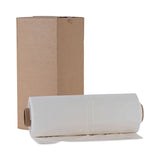 Boardwalk® Industrial Drum Liners Rolls, 60 gal, 2.7 mil, 38 x 63, Clear, 1 Roll of 50 Bags (BWKD38634CL) Case of 50