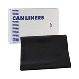 Boardwalk® Linear Low Density Industrial Can Liners, 60 gal, 1.7 mil, 38 x 58, Black, 100/Carton (BWKG3858HBL) Case of 100