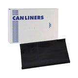 Boardwalk® Linear Low Density Industrial Can Liners, 45 gal, 1.7 mil, 40 x 46, Black, 100/Carton (BWKG4046HBL) Case of 100