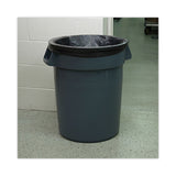 Boardwalk® Linear Low Density Industrial Can Liners, 30 gal, 0.65 mil, 30 x 36, Black, 200/Carton (BWKL3036H) Case of 200