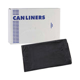 Boardwalk® Linear Low Density Industrial Can Liners, 30 gal, 0.65 mil, 30 x 36, Black, 200/Carton (BWKL3036H) Case of 200