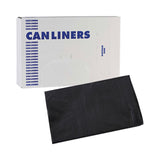 Boardwalk® Linear Low Density Industrial Can Liners, 33 gal, 0.6 mil, 33 x 39, Black, 200/Carton (BWKL3339H) Case of 200