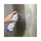 Boardwalk® Stainless Steel Cleaner and Polish, Lemon, 18 oz Aerosol Spray, 12/Carton (BWK347ACT) Case of 12