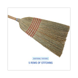 Boardwalk® Parlor Broom, Corn Fiber Bristles, 55" Overall Length, Natural, 12/Carton (BWK926CCT) Case of 12