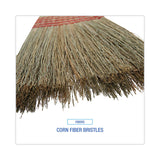 Boardwalk® Parlor Broom, Corn Fiber Bristles, 55" Overall Length, Natural, 12/Carton (BWK926CCT) Case of 12