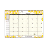 House of Doolittle™ Recycled Honeycomb Monthly Planner, Honeycomb Artwork, 11 x 7, Black/Gold Cover, 12-Month (Jan to Dec): 2026 (HOD26602) Each