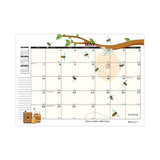 House of Doolittle™ Recycled Honeycomb Monthly Planner, Honeycomb Artwork, 11 x 7, Black/Gold Cover, 12-Month (Jan to Dec): 2026 (HOD26602) Each