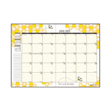 House of Doolittle™ Recycled Honeycomb Monthly Planner, Honeycomb Artwork, 11 x 7, Black/Gold Cover, 12-Month (Jan to Dec): 2026 (HOD26602) Each