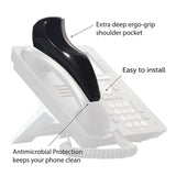Softalk® Softalk II Telephone Shoulder Rest, 2 x 6.75 x 2.5, Black (SOF801M)