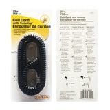 Softalk® Twisstop Detangler with Coiled, 25-Foot Phone Cord, Black (SOF03201) Each