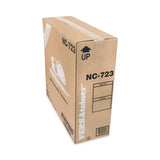 Pactiv Evergreen Newspring VERSAtainer Microwavable Containers,  24 oz, 7 x 7 x 2.38, White/Clear, Plastic, 150/Carton (PCTNC723) Case of 150