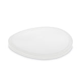 Pactiv Evergreen Newspring DELItainer Microwavable Container Lid, 6.45" Diameter x 0.45" h, Translucent, Plastic, 120/Carton (PCTNL640L) Case of 120