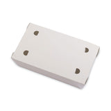 Pactiv Evergreen EarthChoice OneBox Paper Box, 66 oz, 6.5 x 4.5 x 3.25, White, 160/Carton (PCTNOB03W) Case of 160